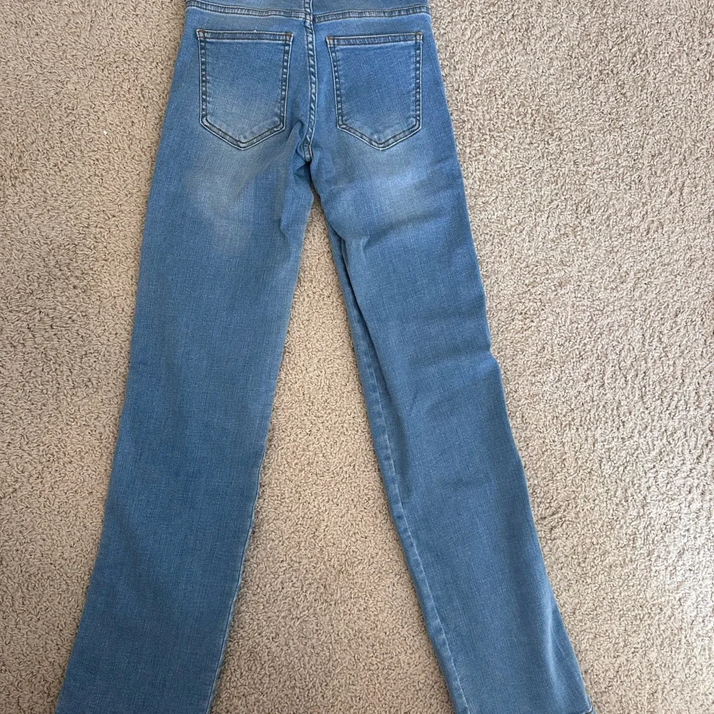 Revolve Dr. Denim Dixy straight in hurricane light blue size 23 NWT - Picture 3 of 6